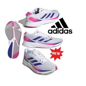adidas Adizero SL 'White Lucid Blue Fuchsia' GV9095 Men's Shoes🆕SHIPS😮💨⚡🚚